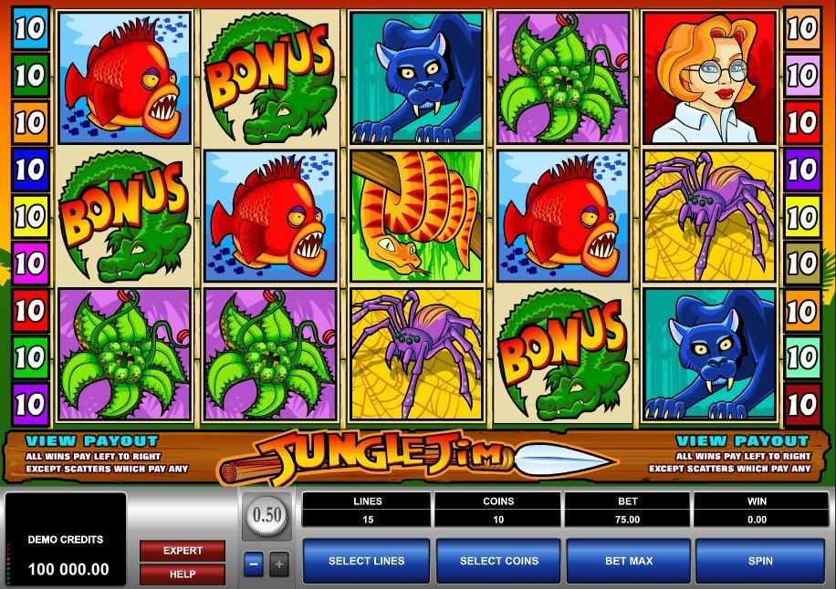 Jungle Jim Slot Review