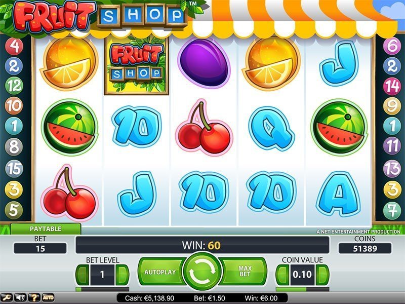 Fruit Shop Slot Review